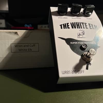 Rare Big Box Wren and Cuff - The White Elk Super Fuzz Sustainer image 1