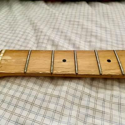 1993 Lyon by Washburn Maple Strat Neck "Repair" image 2