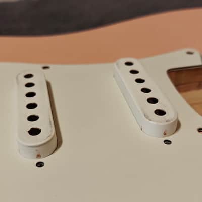 Fender Stratocaster eggshell white heavy relic covers #8 image 4