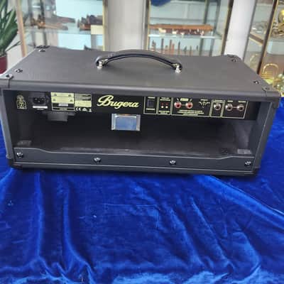 Mint Used Bugera V22HD INFINIUM 22W 2-Channel Tube Amp Head - 2-Tone Black and Cream w/ Original Box image 7