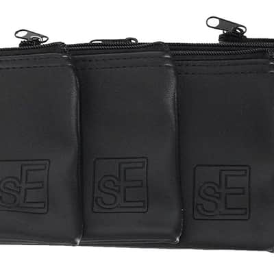 Se Electronics MP02-6P 6-Pack Leatherette Pouches 4 V7/V3/V7X,V KICK,V BEAT Mics image 3