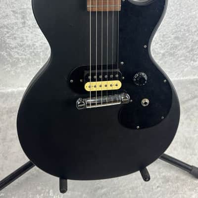 2011 USA Gibson Melody Maker guitar in satin black (excellent refin) image 11