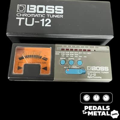Boss TU-12 Chromatic Tuner 1983 - 2008 - Gray image 2