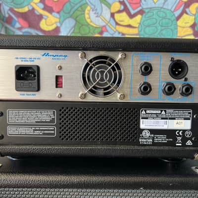 Immagine Ampeg Micro VR 200-Watt Compact Solid State Bass Amp Head 2011 - Present - Black - 3