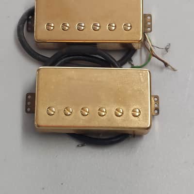 1990's Schaller Humbucker Pickup Set - Neck 7.73k Bridge 8.19k image 1