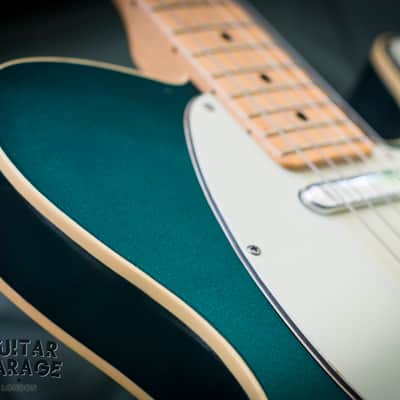 Fender Telecaster Custom Double Bound Ocean Turquoise Nitro USA neck Japan body image 8