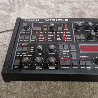 Access Virus C - Desktop Synthesizer Module - Dark/Black - Excellent w/ Power Supply image 4