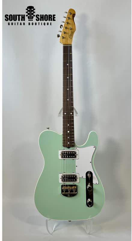 Elliott Guitars Halocaster Custom 2021 Surf Green E-Tron Pickups NEW (Authorized Dealer) image 1