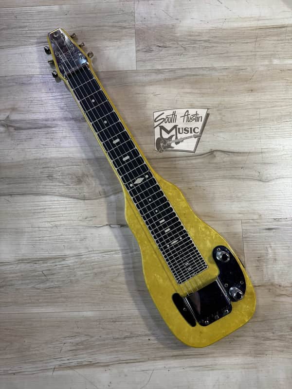 Fender Champion Lap Steel 1950's - Yellow Pearloid image 1