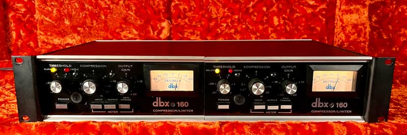 dbx 160SL 2ch Compressor Limiter 動作確認済 dbx 160SL 2 Channel Compressor/Limiter (used)