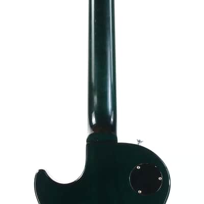 2004 Gibson Custom Shop Les Paul Elegant INSANE QUILT TOP! Peacock Green, Abalone Inlays, Ebony Board! image 16