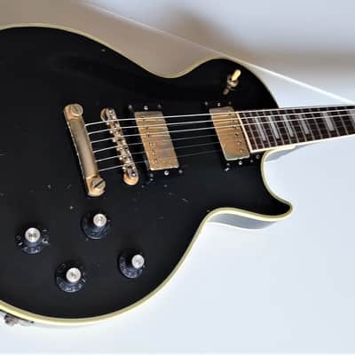 Vintage 1990s - Greco Les Paul Custom EGC-550 (Made in Japan, Black) - Screamin' image 1