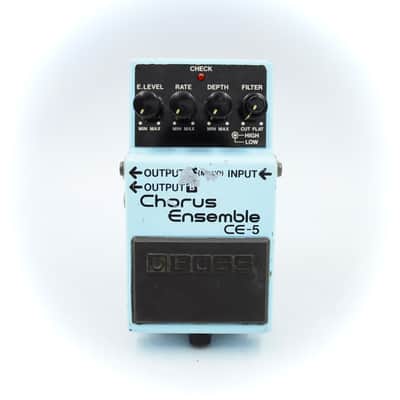 Boss CE-5 Chorus Ensemble Blue Label Guitar Effect Pedal BE74109 image 2