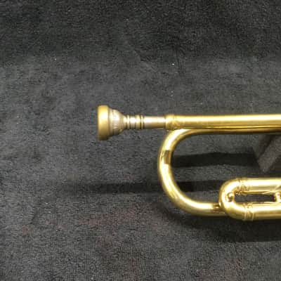 Frank Holton Holton-Clarke Model Cornet 1922 - Raw Brass image 4