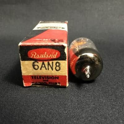 NOS SYLVANIA 6AN8 Vintage AUDIO AMPLIFIER VACUUM TUBE Tested Strong USA 4.3208-D image 4