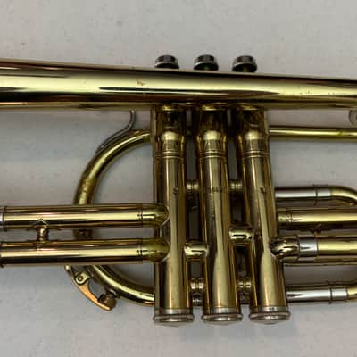 King / H.N. White Cleveland Superior Cornet— Early 1960s — Very Good, Case & Brushes image 4