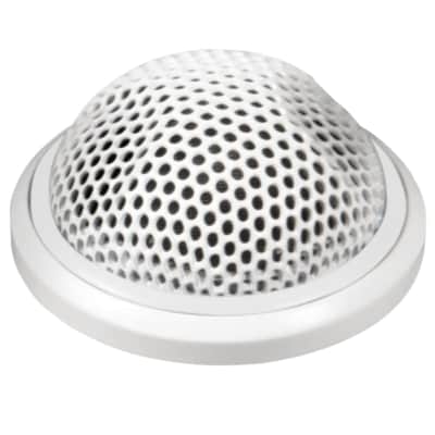 Shure MX395W/BI White Button Mic, BIDirectional, 3-Pin XLR image 5