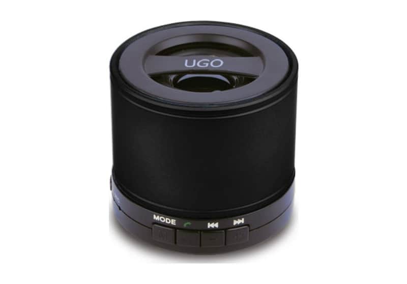 New Ugo Black Portable Bluetooth Speaker w/ SD Card Radio Speaker Wireless image 1