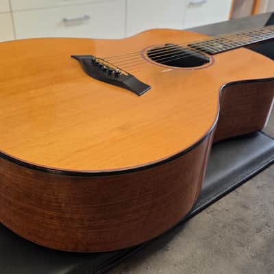 Taylor Custom Shop Stephen King Signed Cujo 14 AAA 400 Year Old Flame Walnut Grand Auditorium USA 1997 American Presentation Acoustic Guitar image 16