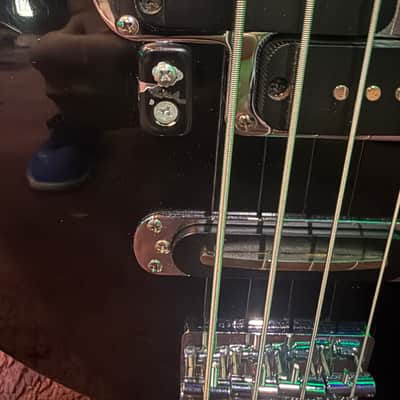 Yamaha BB614 Bass 2000s - Black sparkle image 8