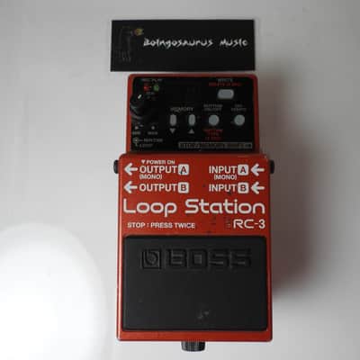 Boss RC-3 Loop Station Looper Sampler Effects Pedal Phrase Sampler Free USA Ship