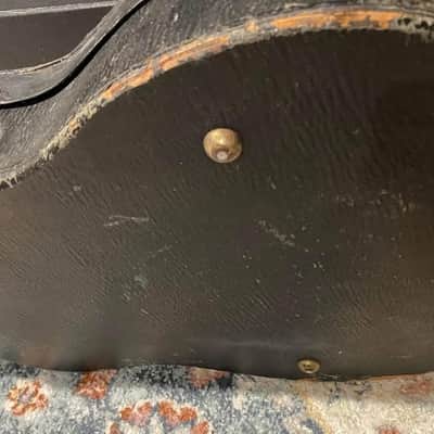 Vintage 1930s–early 40s 00 12-fret Lifton hardshell case for Martin 00-21 00-28 00-41 Gibson L-00 National image 7