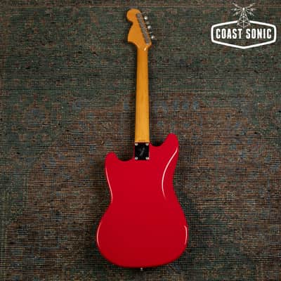 2010 Fender '69 Mustang Reissue Made in Japan - Red w/ Matching Headstock image 4