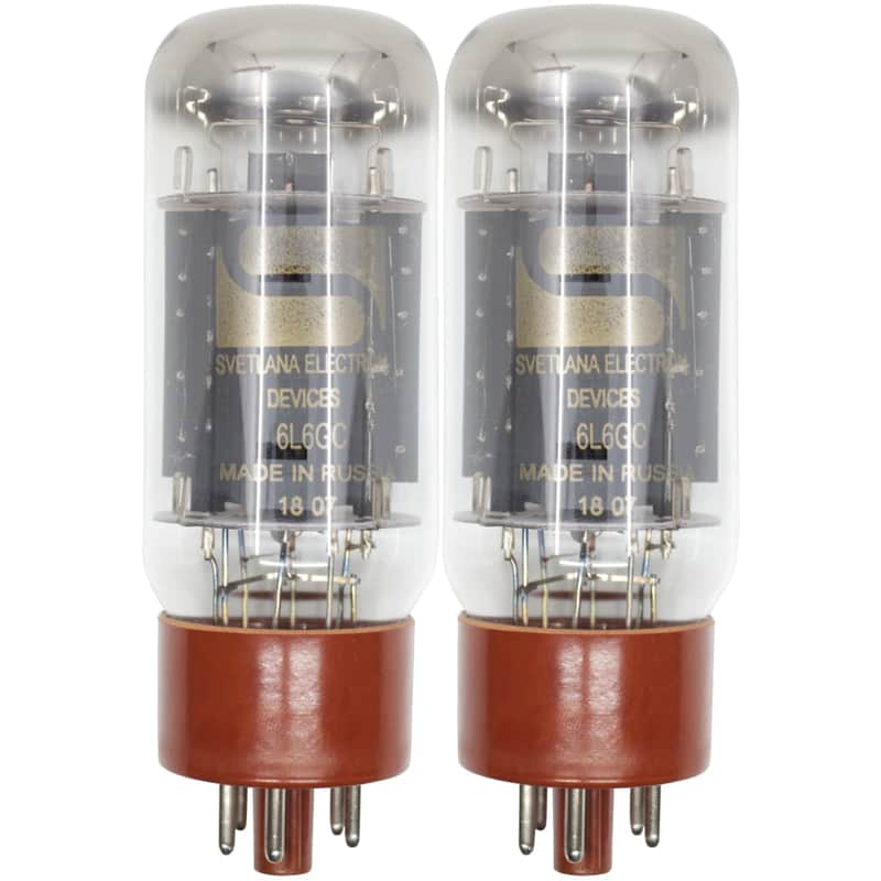 6L6GC, Svetlana, Matched Vacuum Tube, Matched Pair image 1