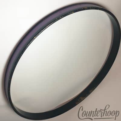*Premier 22" Polychromatic Royal Purple Bass Drum Hoop/Rim Birch Vintage 70s UK* image 1