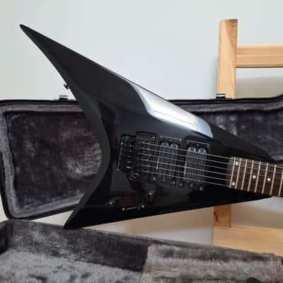 2008 Kramer Vanguard Flying V FR-440S Black w/OHSC image 2