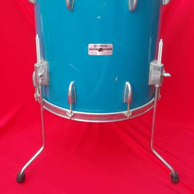 Vintage Yamaha FT-816 Tour Custom Cobalt Blue 16" Floor Tom Drum image 1