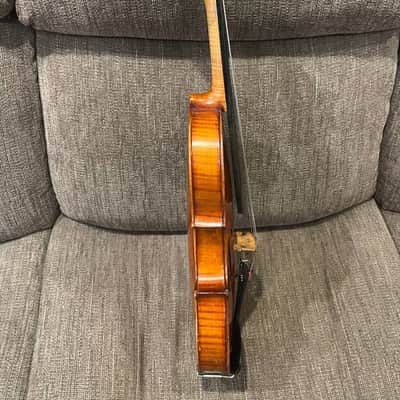 Professional Fritz Arnold Brückner 4/4 Violin Outfit with Knoll Bow 1965 image 10
