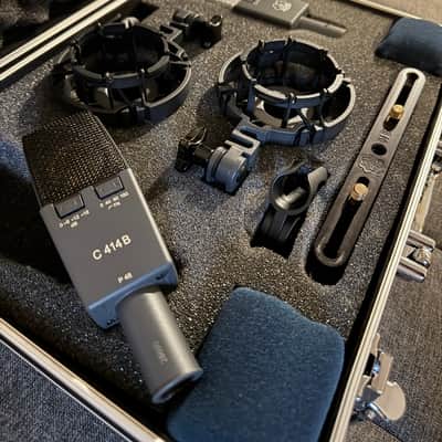 AKG C414 XLII/ST Stereo Matched Pair 2010s - Black image 2