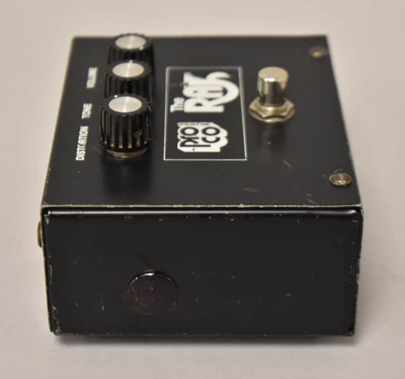 1978 Pro Co Rat V1 Big Box Distortion Fringe Logo | Reverb