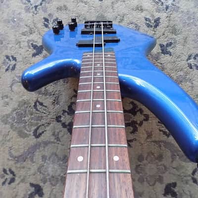 Ibanez SR500 Soundgear Electric Bass Active 1990s Metallic Blue image 11