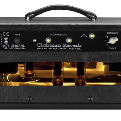 Matchless Clubman - 35 - Head - with Reverb - 35 Watt Head with Reverb image 4