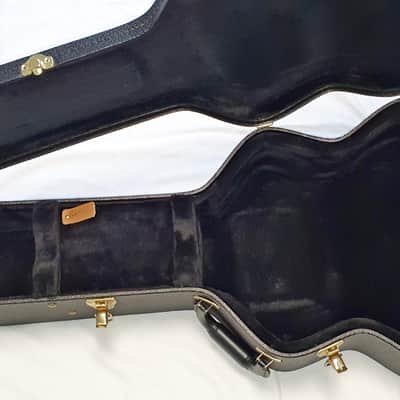 Gibson SJ 200 Case Gitarrenkoffer Old Stock Plüsch SCHWARZ image 8