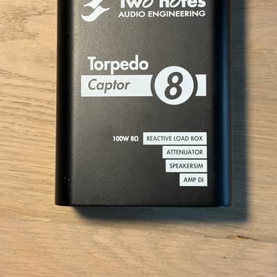 Two Notes Torpedo Captor Loadbox/Attenuator/DI - 8 Ohm 2010s - Black image 2