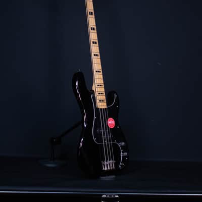 Squier Classic Vibe '70s Precision Bass, Maple FB, Black image 8