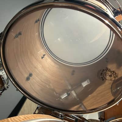 Pork Pie USA Custom Curly Maple Exotic 2020 - Curly Maple over Walnut Shells image 6