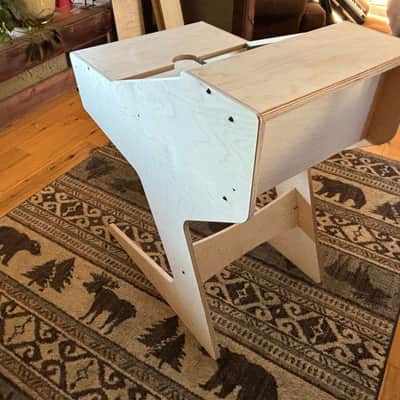 Trinity Desk Designs 1 bay desk Sidecar image 5