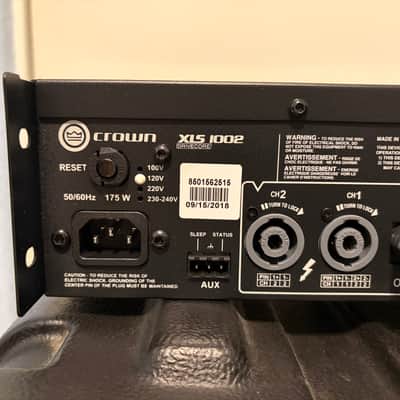Crown XLS1002 Power Amplifier Black image 6