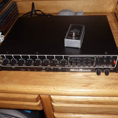 Mesa Boogie Studio Preamp 1990? Black with Footswitch image 1