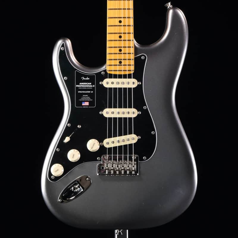 Fender American Professional II Stratocaster Left-Handed with Maple Fretboard 2024 Mercury