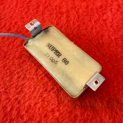 Ibanez Super 80 flying fingers humbucker 1970’s 1980 - Gold original vintage MIJ Japan artist professional custom agent image 2