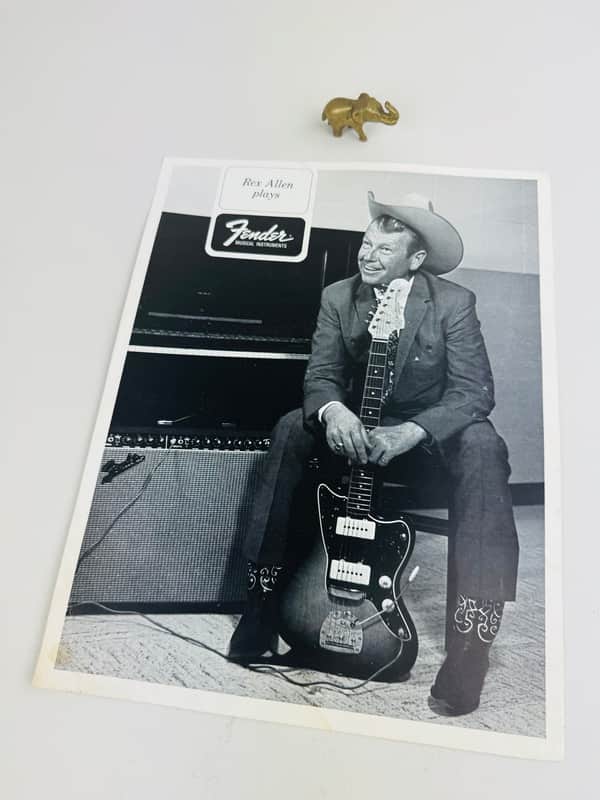 Fender Rex Allen Promotional Photo (c. 1962–1963) image 1