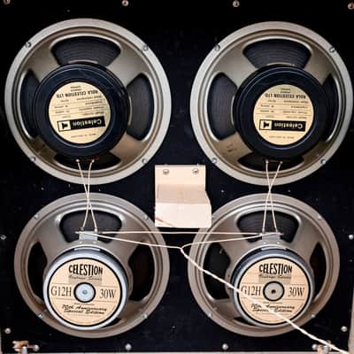 Metropolous Custom Order Speaker Cabinet Slant 4x12, Salt & Pepper w/ Celestion Blackback & G12H-30 Anniversary image 8