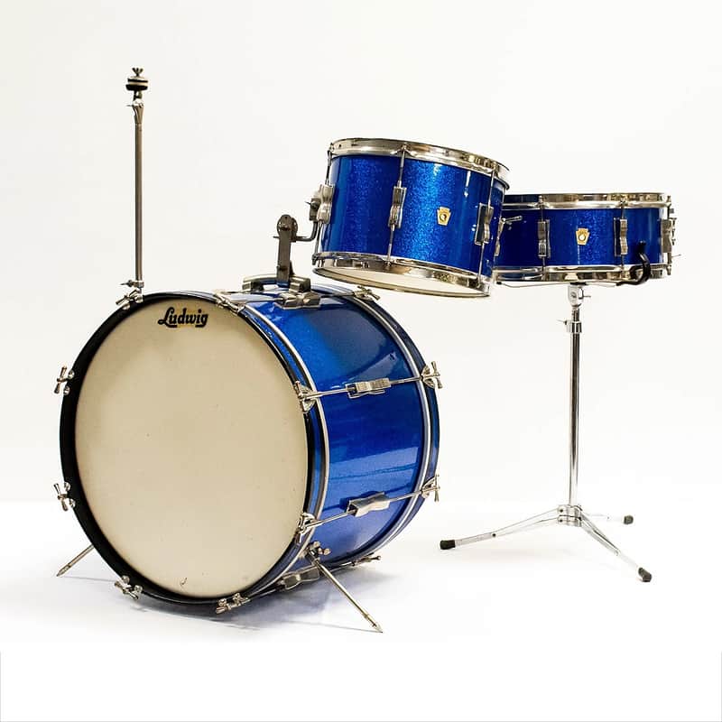 Ludwig No. 998-1 Club Date Combo Outfit 8x12 / 14x20" Drum Set 1960s image 1