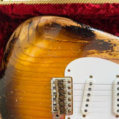Fender Custom Shop 70th Anniversary 1954 Stratocaster Super Heavy Relic Limited-Edition 2024 - Nitrocellulose Lacquer image 14
