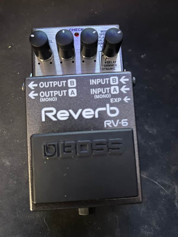 Boss RV-6 Digital Reverb - Mint with Original Box, Like New image 1